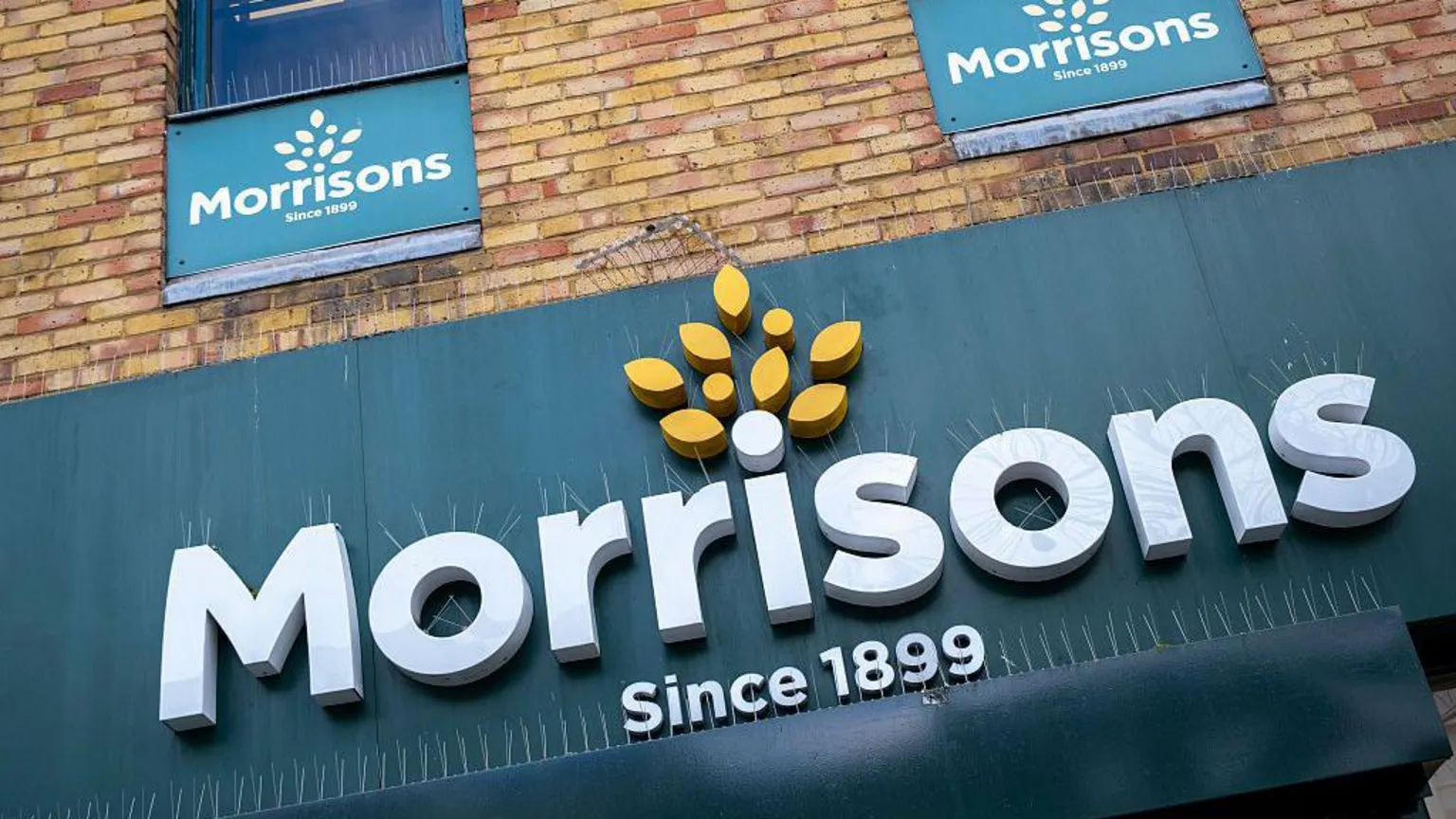Getty Images A Morrisons shop sign.